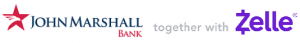 John Marshall Bank together with Zelle