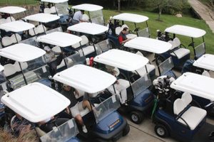 Golf Touranment hosted by community bank as part of community involvement