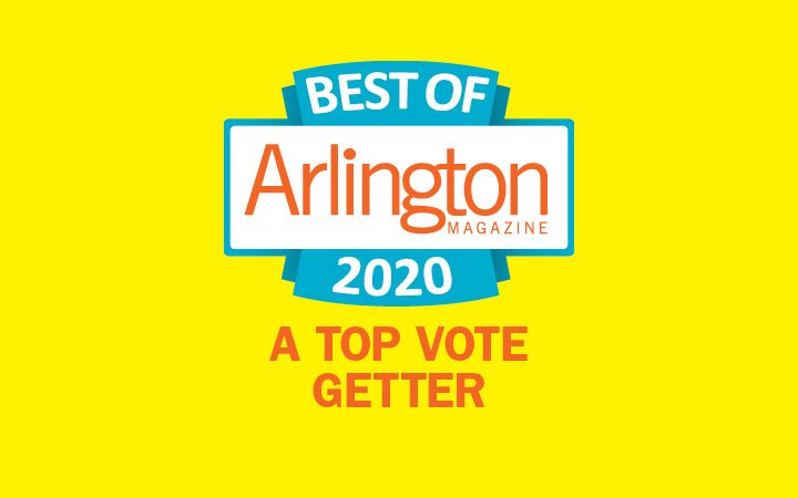 Best of Arlington Magazine 2020 A Top Vote Getter