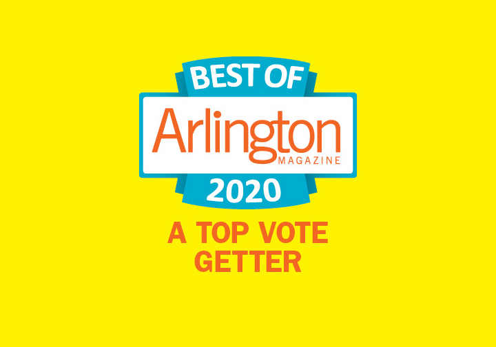 Best of Arlington Magazine 2020 A Top Vote Getter