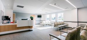 medical office lobby