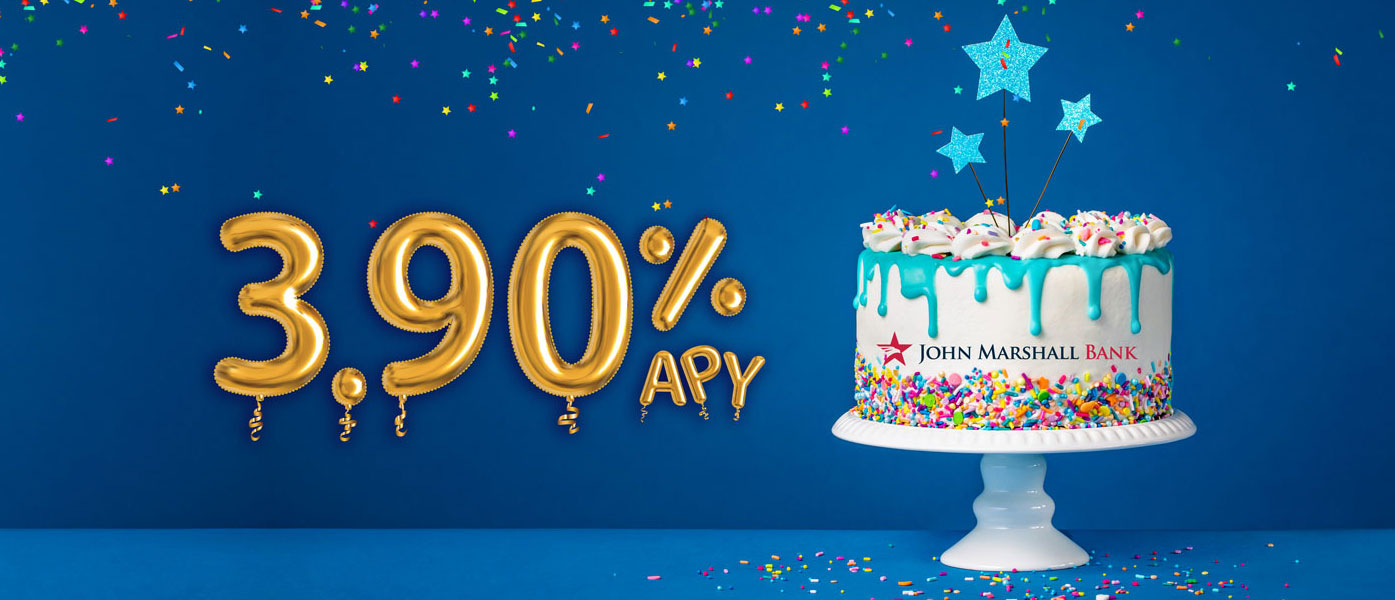 Cue the Confetti 3.90% APY 9-Month CD