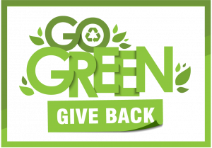 Go green and give back campaign