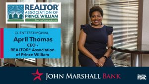 Realtor Association of Prince William Testimonial