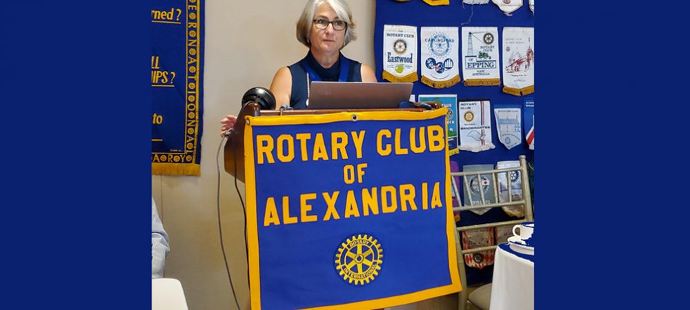 Pam DeCandio Elected President of Rotary Club of Alexandria