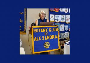 Pam DeCandio Elected President of Rotary Club of Alexandria