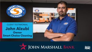 John Alzubi of Smart Choice Cleaning