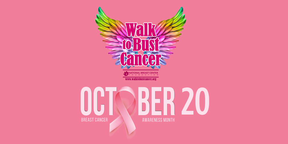 Get Angel Wings - Walk to Bust Cancer October 20