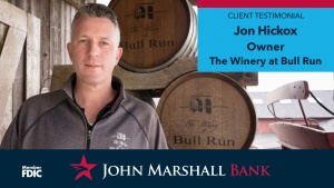 Jon Hickox owner of The Winery at Bull Run