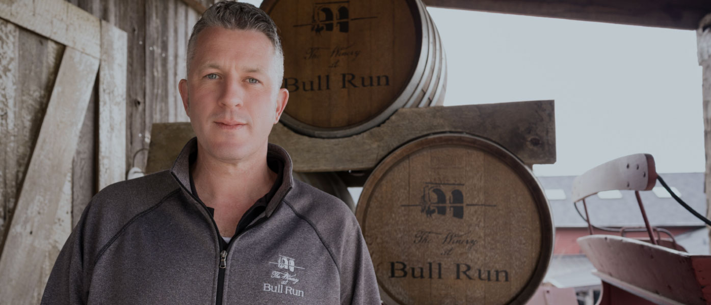 Jon Hickox owner the Winery at Bull Run