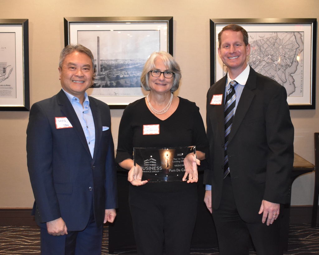 Pam De Candio  Senior Vice President, Commercial Lending with Greg Suryadi – SBA, Office of Financial Assistance, and Sean Rogstand- BFG, Chairman of the Board