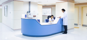Lobby of doctor's office