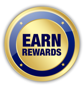Earn Rewards Gold and Blue Seal