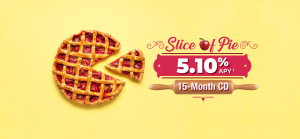 Slice of Pie 15-Month 5.10% APY CD