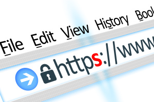 secure URL using https://www...