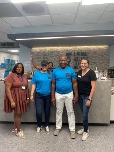 Members of JMB's Arlington Team with the Animal Welfare League