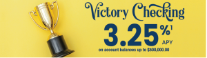 Victory Checking - 3.25% APY