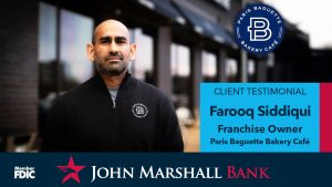 Client Video Testimonial Farooq Siddiqui Franchise Owner of Paris Baguette Bakery Cafe