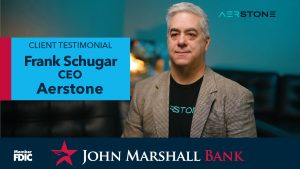 Client Video Testimonial Frank Schugar CEO of Aerstone